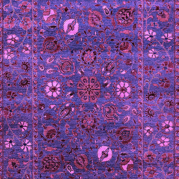 Oriental Purple Traditional Rug, urb2285pur