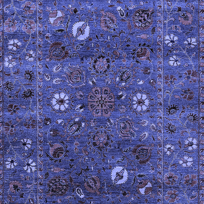 Oriental Blue Traditional Rug, urb2285blu
