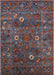 Mid-Century Modern Red Oriental Rug, urb2285