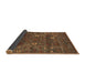 Sideview of Oriental Brown Traditional Rug, urb2285brn