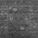 Square Oriental Gray Traditional Rug, urb2285gry