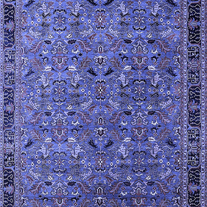 Oriental Blue Traditional Rug, urb2286blu