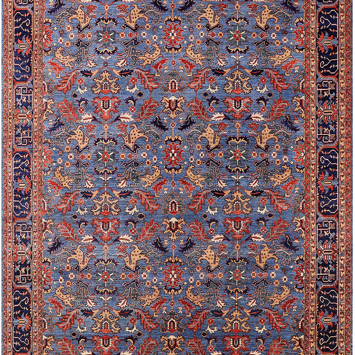 Mid-Century Modern Pink Oriental Rug, urb2286