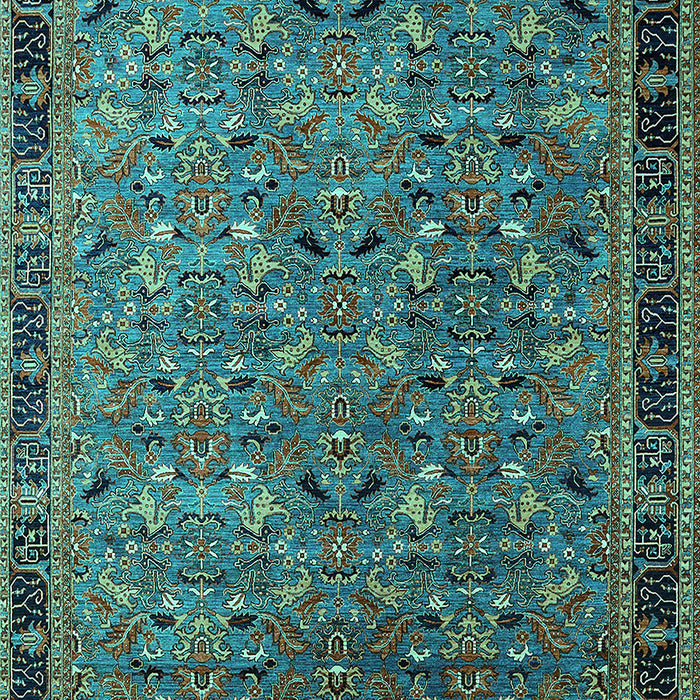 Oriental Turquoise Traditional Rug, urb2286turq