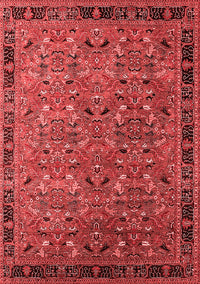 Oriental Red Traditional Rug, urb2286red