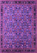 Oriental Purple Traditional Rug, urb2286pur