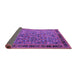 Sideview of Oriental Purple Traditional Rug, urb2286pur