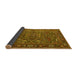 Sideview of Oriental Yellow Traditional Rug, urb2287yw