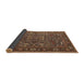 Sideview of Oriental Brown Traditional Rug, urb2287brn