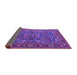 Sideview of Oriental Purple Traditional Rug, urb2287pur