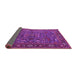 Sideview of Oriental Pink Traditional Rug, urb2287pnk