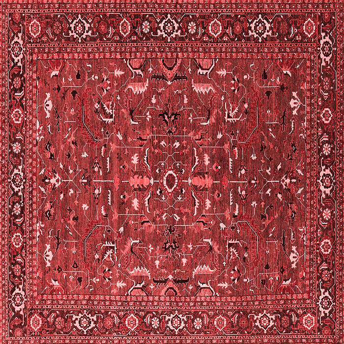 Oriental Red Traditional Rug, urb2287red