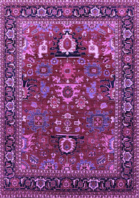 Oriental Purple Industrial Rug, urb2288pur