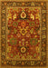 Oriental Yellow Industrial Rug, urb2288yw