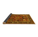 Sideview of Oriental Yellow Industrial Rug, urb2288yw