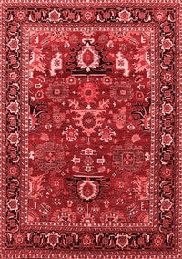 Oriental Red Industrial Rug, urb2288red