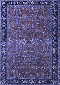 Oriental Blue Industrial Rug, urb2289blu