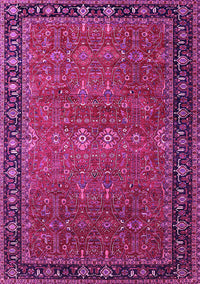 Oriental Pink Industrial Rug, urb2289pnk