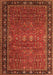 Oriental Orange Industrial Rug, urb2289org