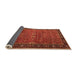 Sideview of Oriental Orange Industrial Rug, urb2289org