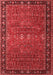 Oriental Red Industrial Area Rugs