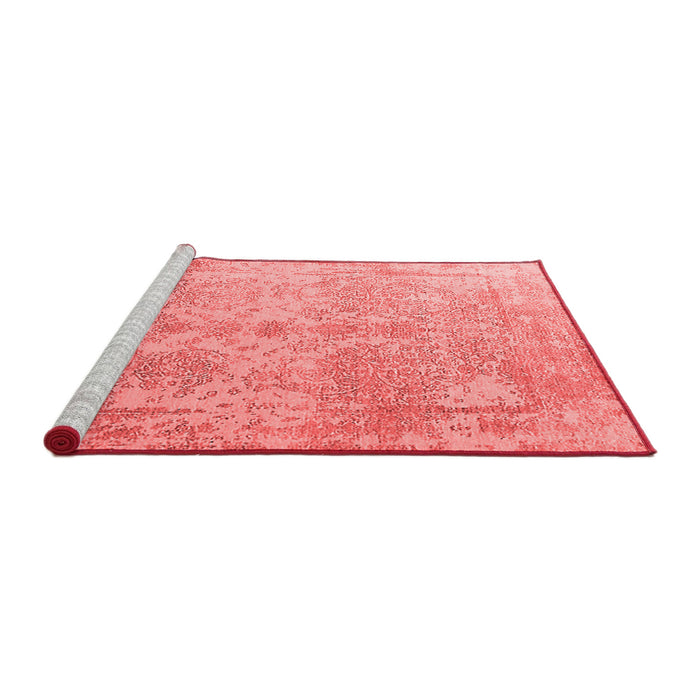 Industrial Red Washable Rugs