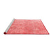 Industrial Red Washable Rugs