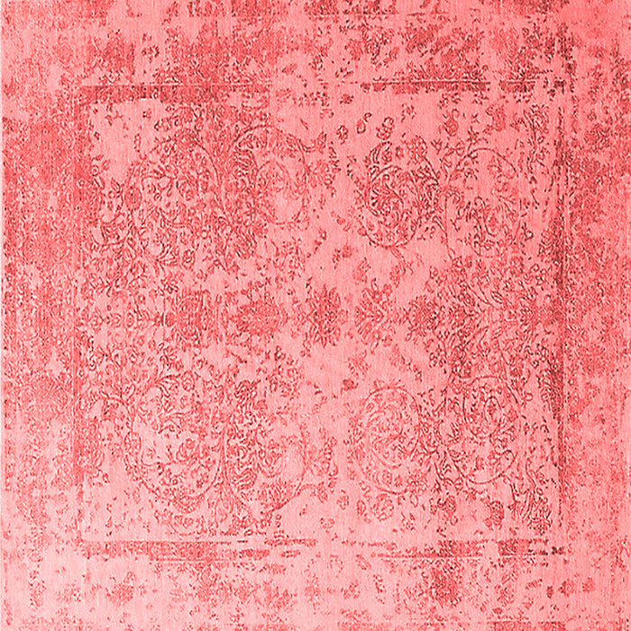 Machine Washable Oriental Red Industrial Rug, wshurb228red