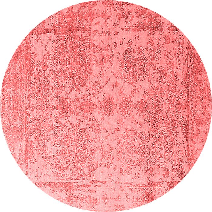 Machine Washable Oriental Red Industrial Rug, wshurb228red