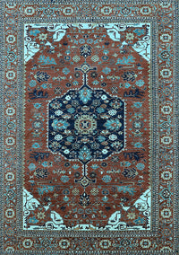 Persian Light Blue Traditional Rug, urb2290lblu