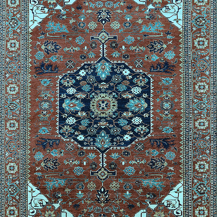 Persian Light Blue Traditional Rug, urb2290lblu