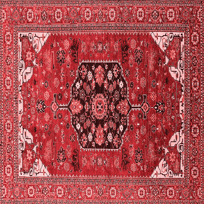 Machine Washable Persian Red Traditional Rug, wshurb2290red
