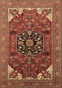 Persian Brown Traditional Rug, urb2290brn