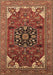 Persian Brown Traditional Rug, urb2290brn