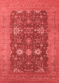 Oriental Red Traditional Rug, urb2291red