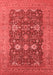 Oriental Red Traditional Area Rugs