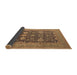 Sideview of Oriental Brown Traditional Rug, urb2291brn