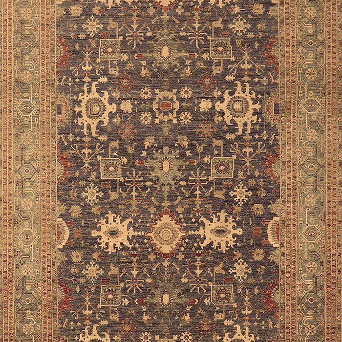 Oriental Brown Traditional Rug, urb2291brn