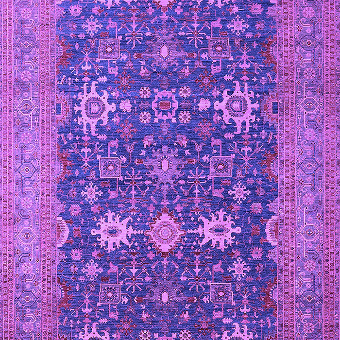 Oriental Purple Traditional Rug, urb2291pur