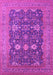 Oriental Pink Traditional Rug, urb2291pnk