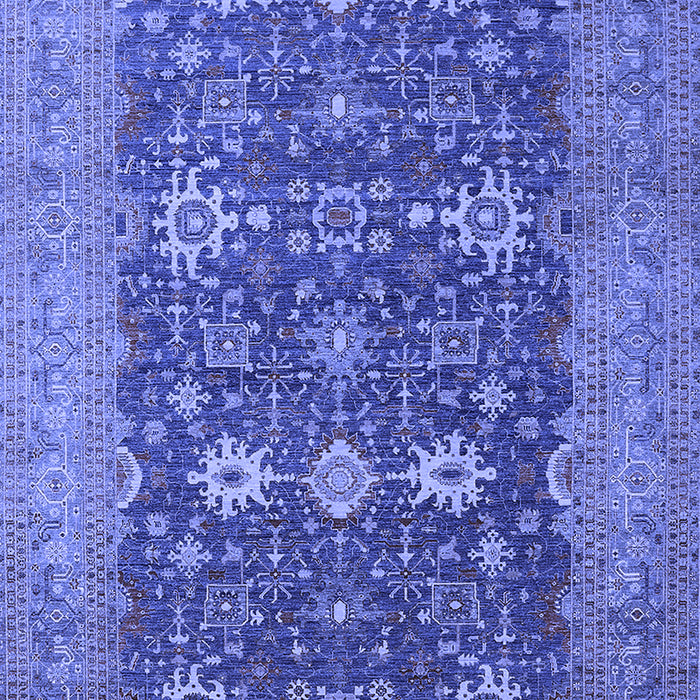 Oriental Blue Traditional Rug, urb2291blu