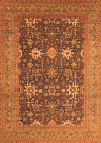 Oriental Orange Traditional Rug, urb2291org