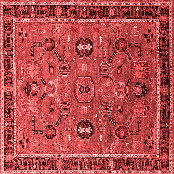 Oriental Red Traditional Rug, urb2292red