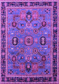 Oriental Purple Traditional Rug, urb2292pur