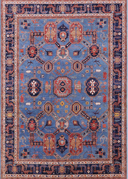 Mid-Century Modern Maroon Purple Oriental Rug, urb2292