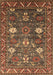 Oriental Brown Traditional Rug, urb2293brn