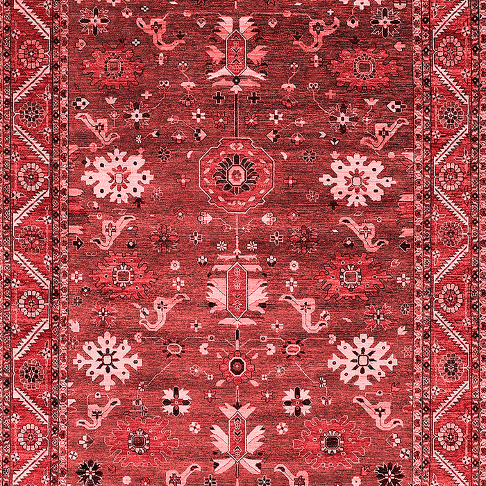 Oriental Red Traditional Area Rugs