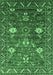 Oriental Emerald Green Traditional Rug, urb2293emgrn