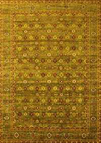Oriental Yellow Traditional Rug, urb2294yw