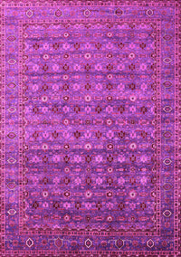 Oriental Pink Traditional Rug, urb2294pnk